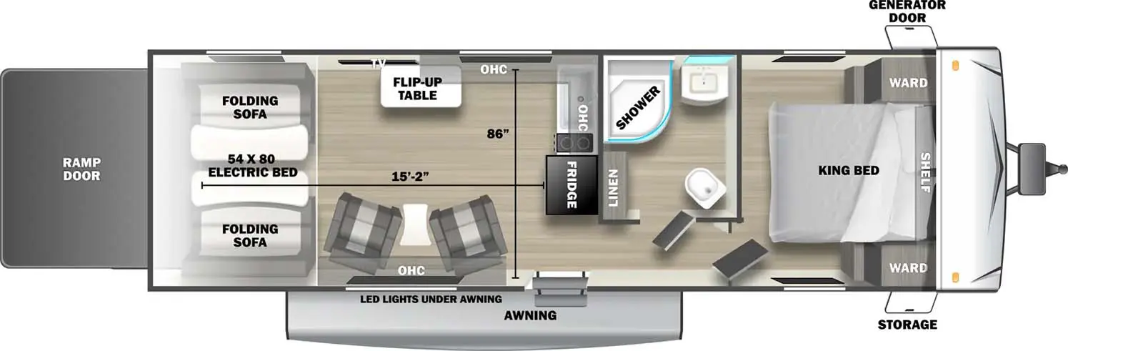 2750RLX Floorplan Image